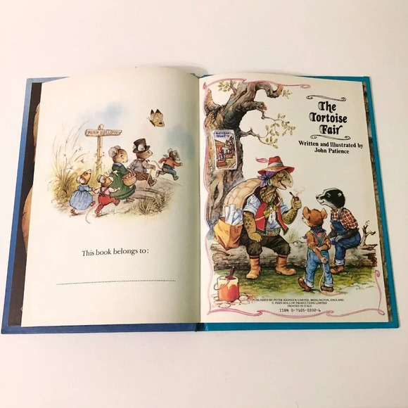 Vtg Tales from Fern Hollow The Tortoise Fair by John Patience Peter Haddock Book - Picture 8 of 15